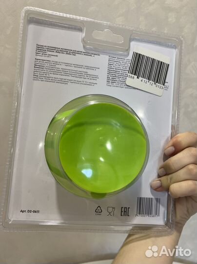 Тарелка и ложка на присоске