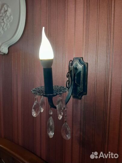 Люстра и бра в комплекте