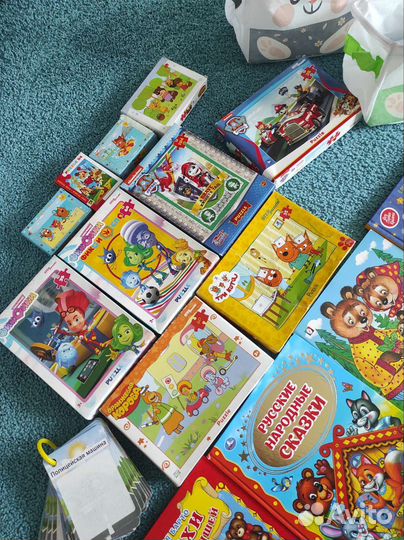 Детские развивающие игрушки пакетом