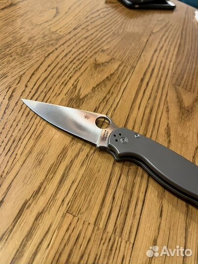 Нож Spyderco paramilitary 2 cpm s30v titan