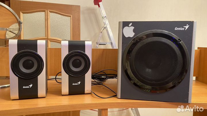 Компьютерная акустика genius sw-hf 2.1 1200