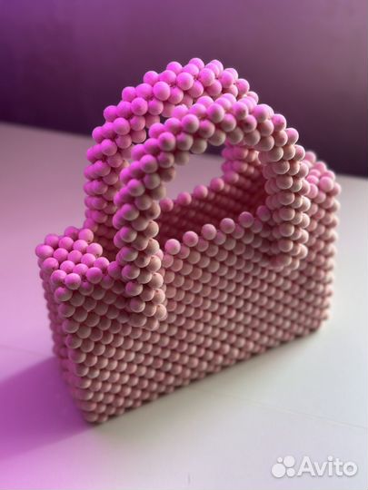 Сумка из бусин ручной работы