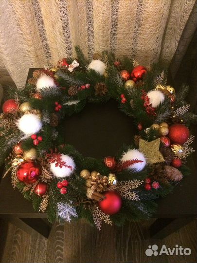Венок новогодний