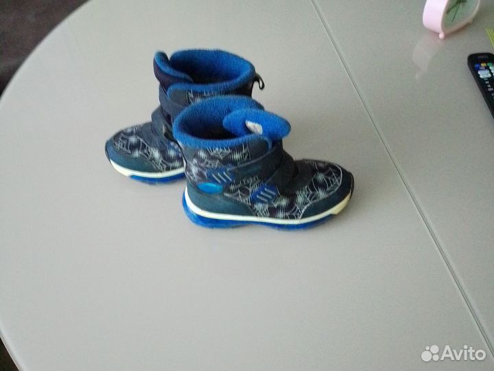 Сапоги зимние детские 23