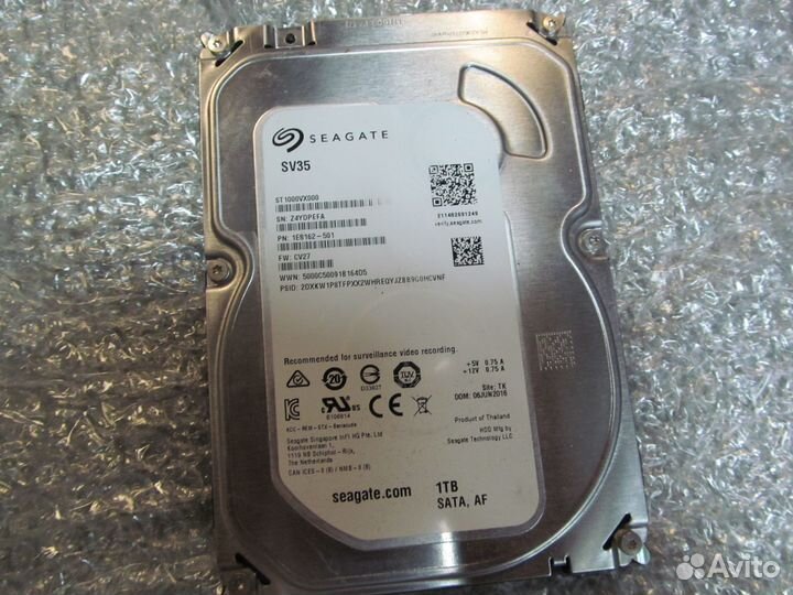 Жесткий диск 3.5 seagate sv35 1tb
