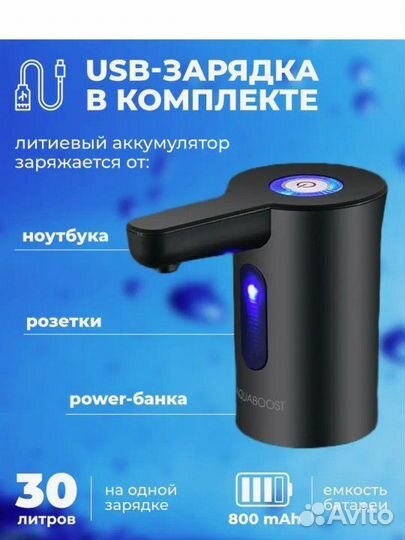 Новая помпа электрическая