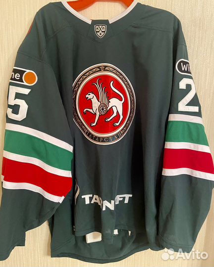 Джерси Ак барс игровая оригинал Зарипов # 25