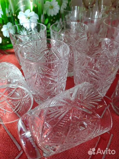 Стопки, фужеры СССР. Винтаж.Стекло