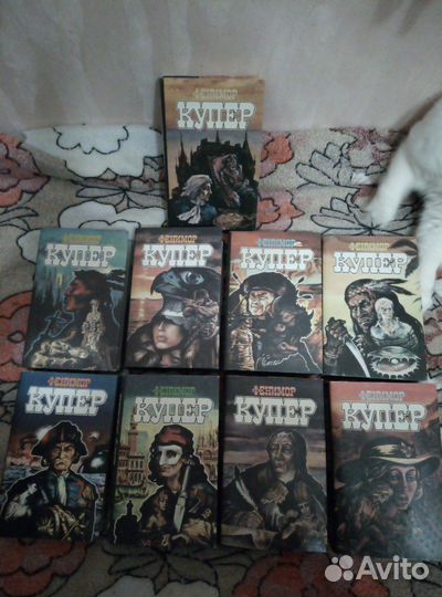 Джеймс Фенимор Купер. собрание сочинений в 9 томах