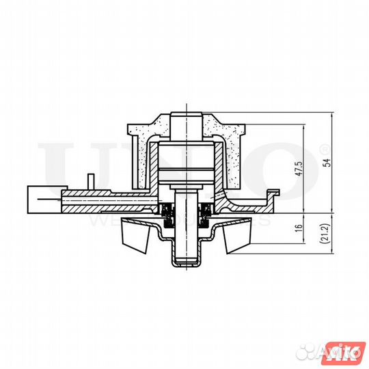 Насос водяной