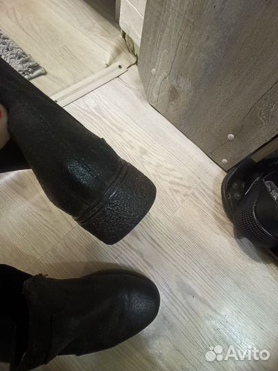Ботинки натуральная кожа 37
