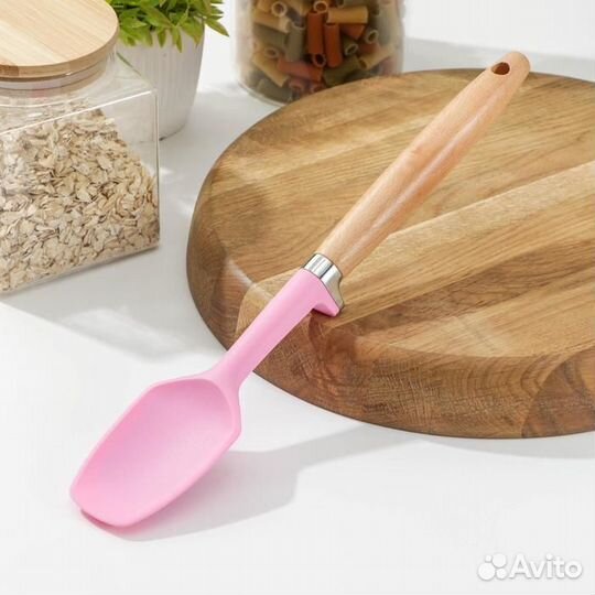 Лопатка Доляна «Стелла», 315,52,5 см, цвет розовый