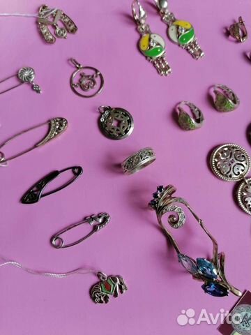 Ювелирные украшения якутское серебро серьги кольцо