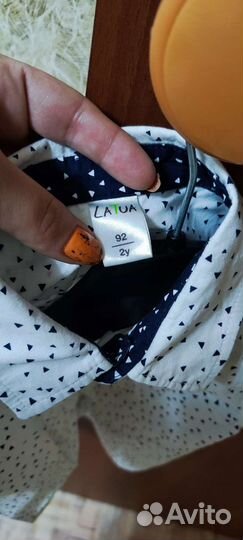 Рубашка на мальчика 92