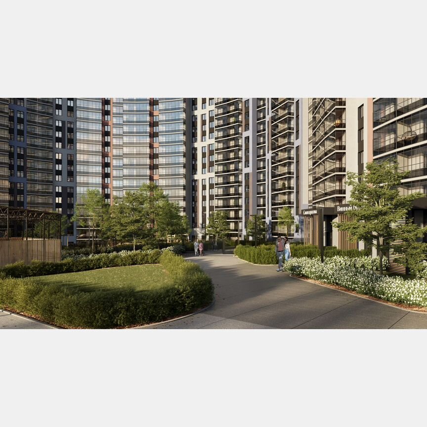 2-к. квартира, 63,1 м², 19/22 эт.