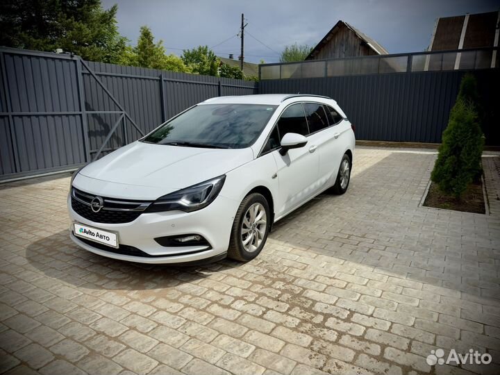 Opel Astra 1.6 AT, 2019, 125 000 км