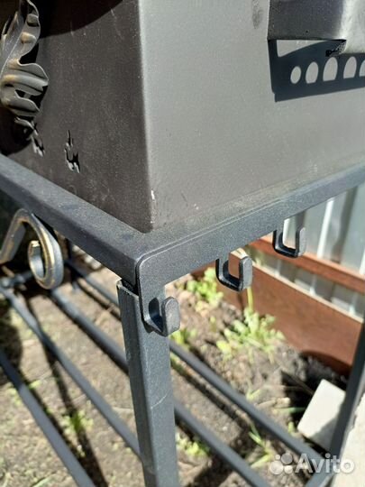 Мангал с печью под казан 3мм 