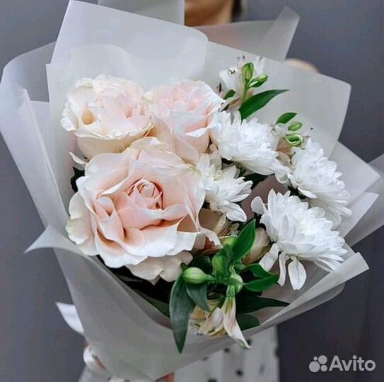 Французские розы Букет Доставка Челябинск