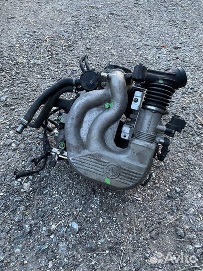 Впускной коллектор (в сборе) m43b16 на bmw e36