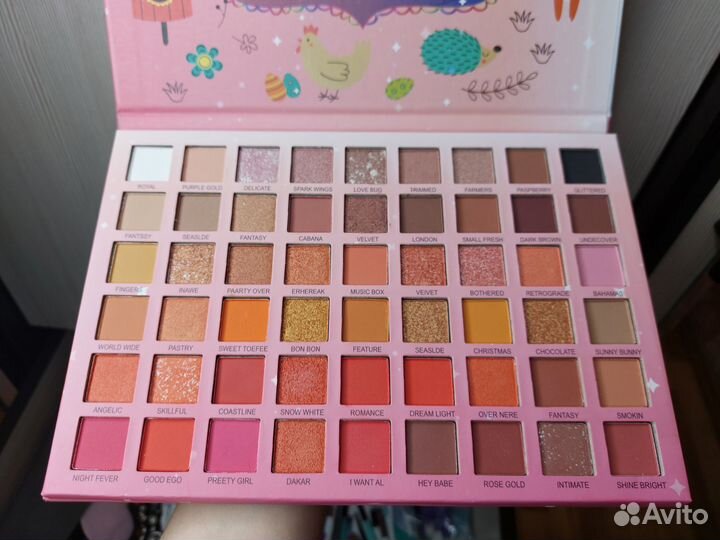 Палитра теней Yachan Beauty cosmetics