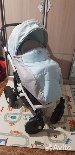 Коляска tutis viva 3 в 1 zippy