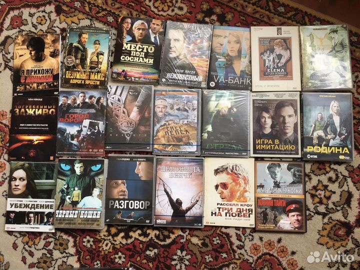DVD диски Фильмы/Сериалы