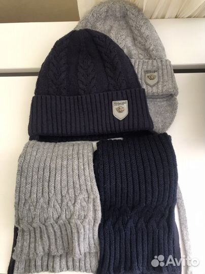 Шапка и шарф для мальчика