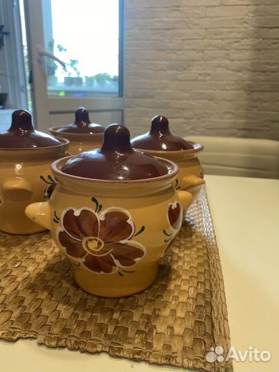 Горшочки для запекания керамические
