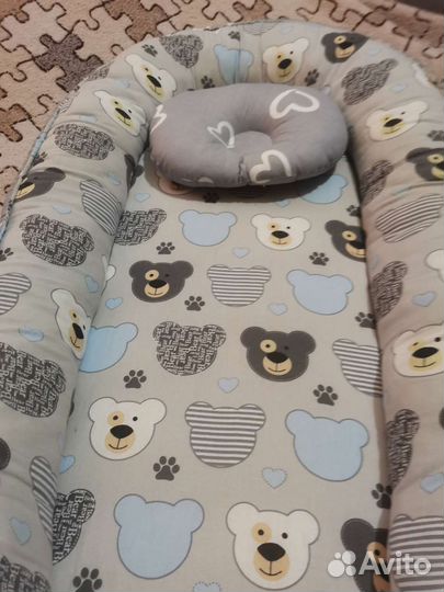 Кокон гнездышко для новорожденных