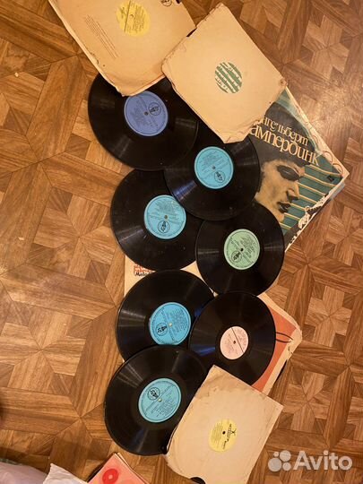 Пластинки виниловые