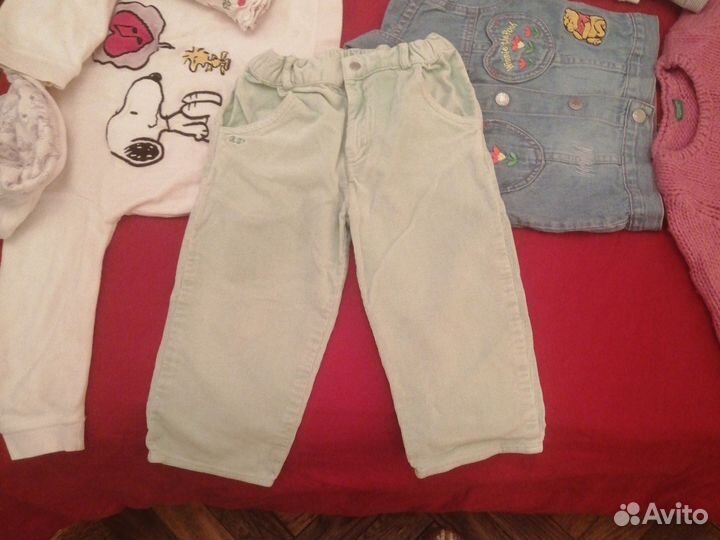 Детские вещи пакетом на девочку 98 104