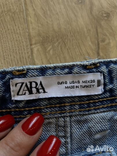 Джинсовая юбка zara