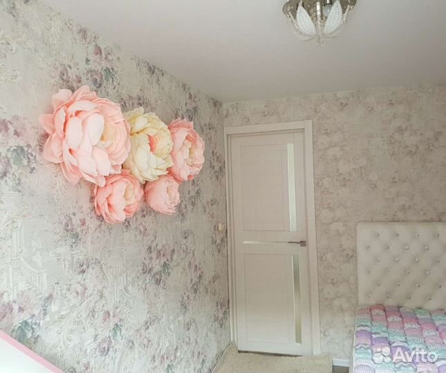 Декоративные пионы,декор, цветы на стену