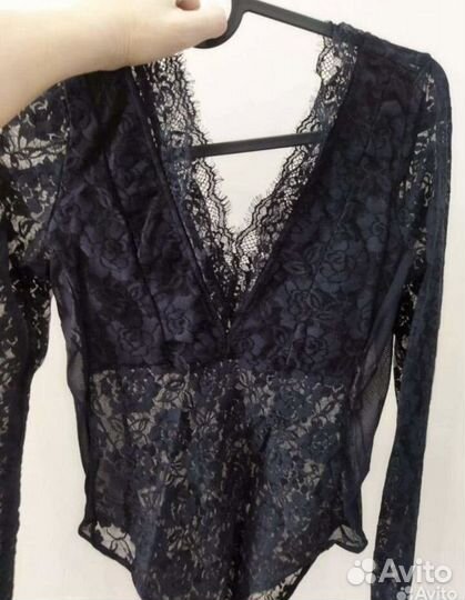 Кружевное боди H&M