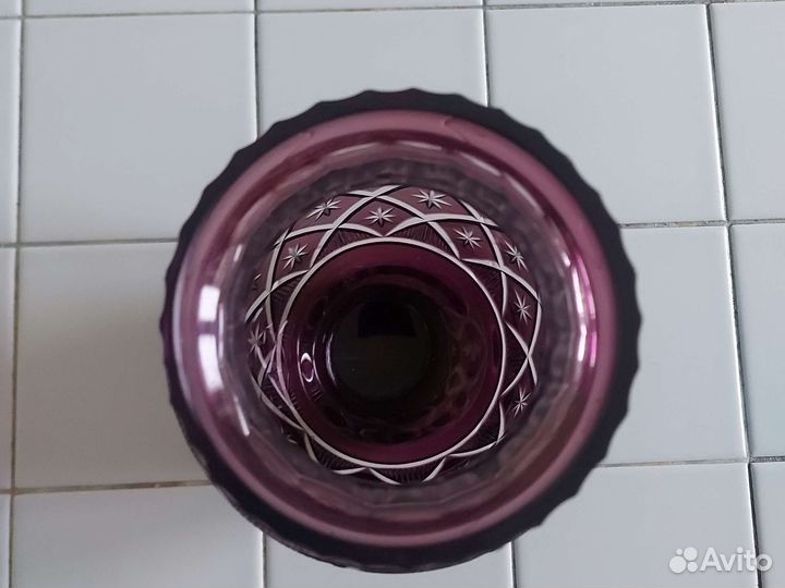 Вазы коллекционные. Хрусталь. СССР. 1960 годы