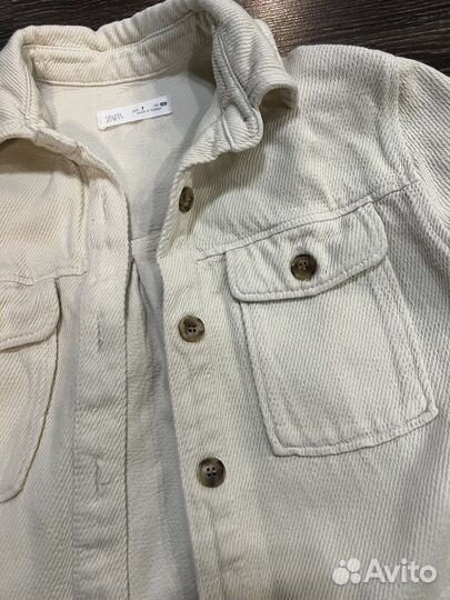 Рубашка Zara на девочку 7 лет