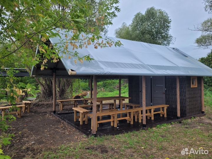 Аренда беседки с мангалом
