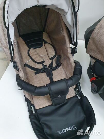 Verdi (Sonic Plus) 3в1 / Коляска модульная (Беж.)