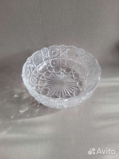 Ваза хрустальная большая СССР