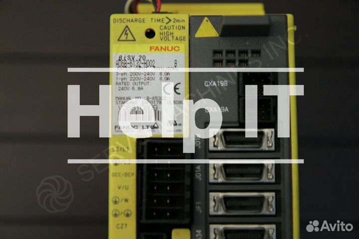 Сервопривод fanuc BiSV 20 A06B-6132-H002