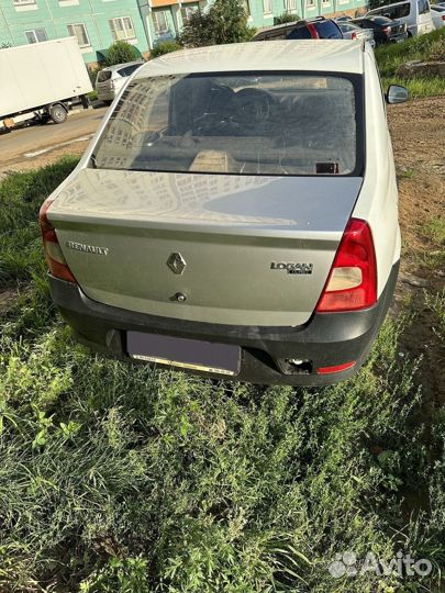 Renault Logan 1.4 МТ, 2012, битый, 250 000 км