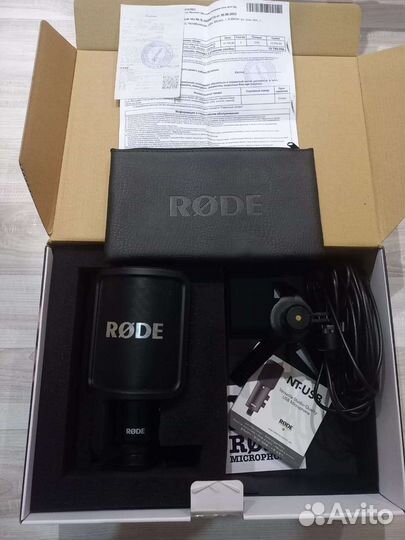 Rode nt usb конденсаторный микрофон