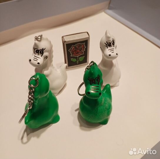 Брелок для ключей дракон, динозаврик