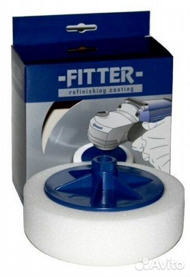 Chamaleon/fitter Круг полировальный белый (жесткий