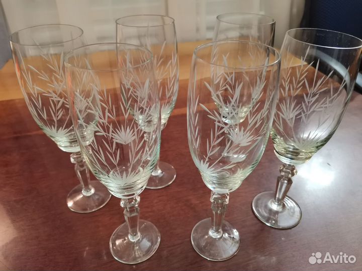 Хрустальные фужеры