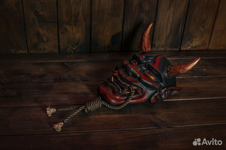 Красная Японская Маска Они