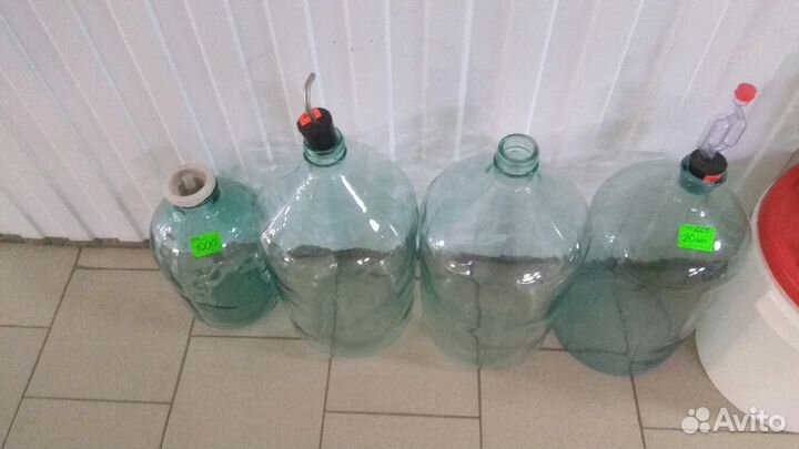 Банка стеклянная 10 - 20 литров