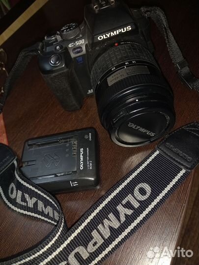 Зеркальный фотоаппарат olympus e 500