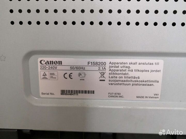 Принтер лазерный Canon f158 200