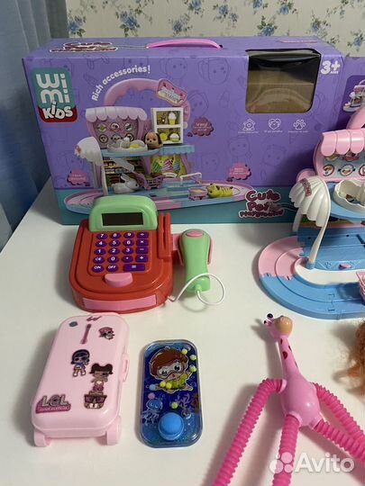 Игрушки пакетом для девочки